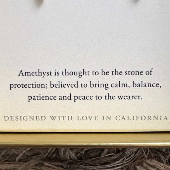 New 💟Amethyst Hair Pin Set, Gold Hardware for Clarity, Balance & Inner Healing 💟 - Picture 4 of 7